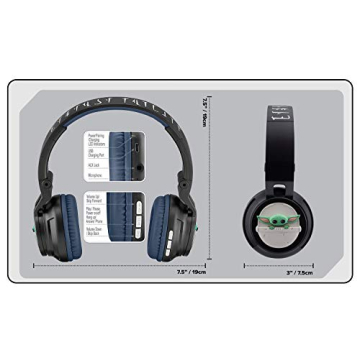 Star Wars Bluetooth Headphones for Kids - Cool & Comfortable