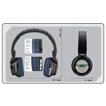 Star Wars Bluetooth Headphones for Kids - Cool & Comfortable