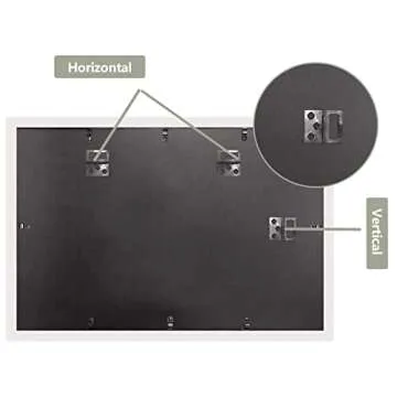 GooTPa 18x24 Poster Frames - Elegant 3 Pack Home Decor