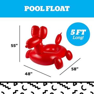BigMouth Giant Balloon Animal Float for Summer Fun