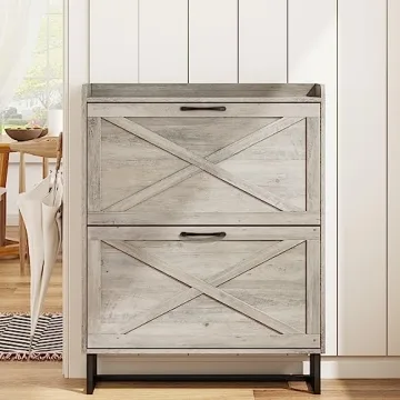 Chic Maupvit Shoe Cabinet for Space-Saving Storage Solutions