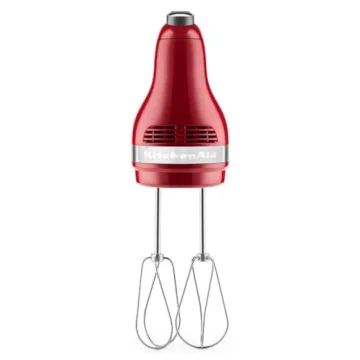 KitchenAid 5 Speed Hand Mixer in Empire Red