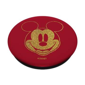 Disney Year of The Mouse Golden Mickey January PopSockets Standard PopGrip