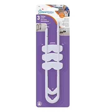 Dreambaby Sliding Cabinet Locks for Child Safety at Home