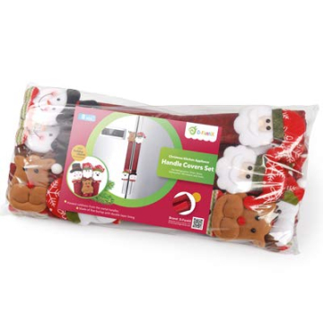 D-FantiX Christmas Refrigerator Handle Covers Set of 8