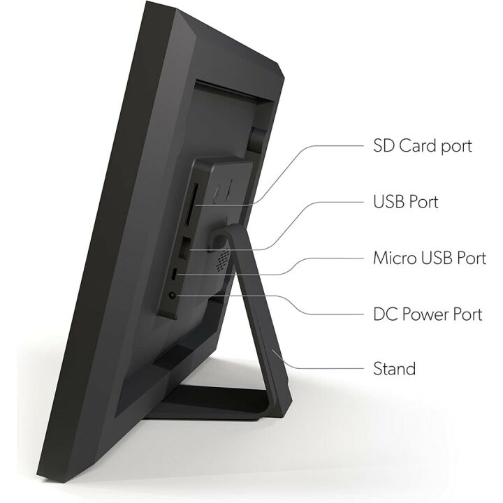 Brookstone 10" Smart Digital Picture Frame - Instant Sharing