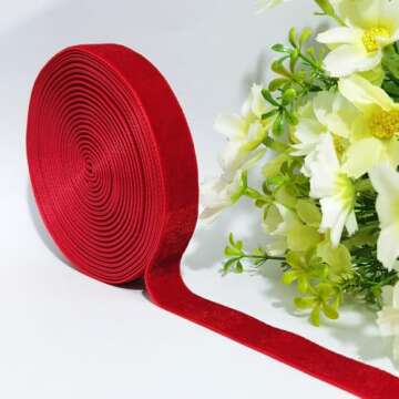 Qingxii Velvet Ribbon - Versatile Decoration for All Occasions