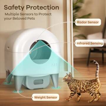 Fumoi Self Cleaning Litter Box with App Control
