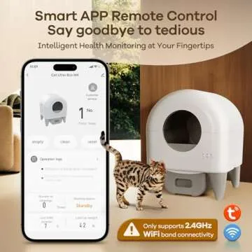 Fumoi Self Cleaning Litter Box with App Control