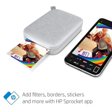 HP Sprocket 2x3 Instant Photo Printer - Luna Pearl
