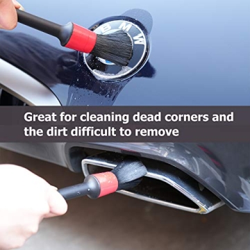 Teancll 6 Pack Car Wheel Brush Set for Ultimate Cleaning