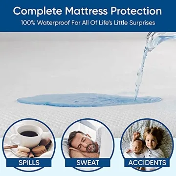 Luxury Tencel Waterproof Mattress Protector for King Size