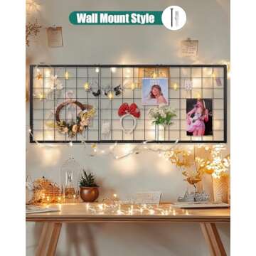 Buy AHOWPD Heavy-Duty Gridwall Display Stand with Wheels