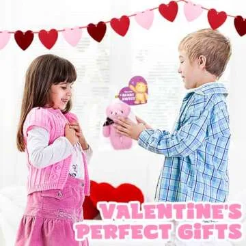 Valentine's Day Gift Cards with Mini Bears 28 Packs