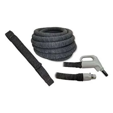 Soc It 30FT - Stylish Knitted Central Vacuum Hose Cover with Installation Tube