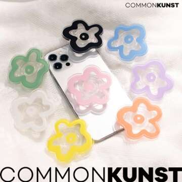 COMMONKUNST Multi Functional Mobile Phone Grip & Kicktand