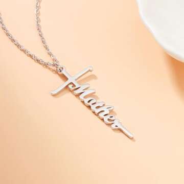 Lcherry Cross Necklace for Mom - Heartfelt Gift Idea