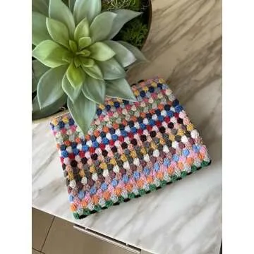 Citizens of the Beach Gummo Rainbow Double Sided Turkish Cotton Pom Pom Kitchen Towels Collection - Boho Bohemian (1)