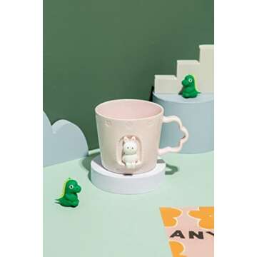 Cute 3D Rabbit Ceramic Mug for Gifts & Everyday Use