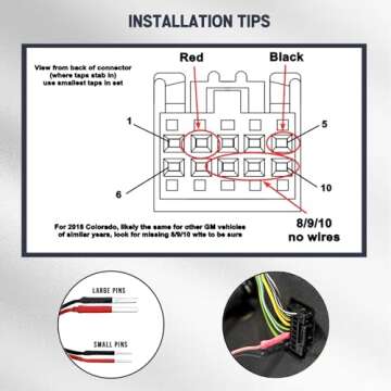 Xislet 16.5" Radar Detector Power Cord with Inline Fuse