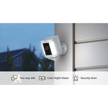 Ring Spotlight Cam Plus Battery | Two-Way Talk & Night Vision