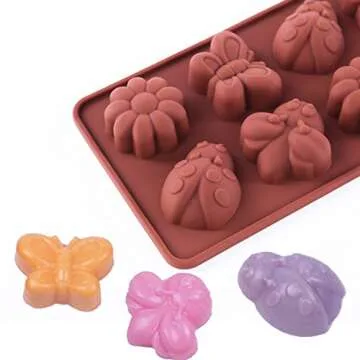 STARUBY Silicone Molds Set, Forest Theme Fun for Kids