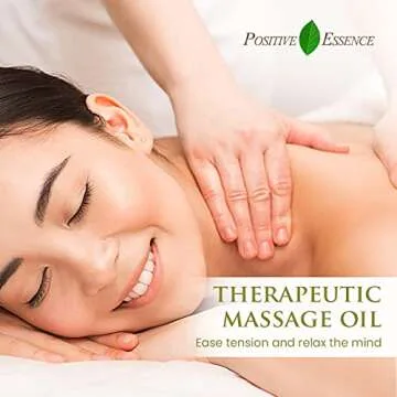 Therapeutic Massage Oil Kit with Pure Essential Oils