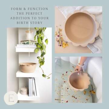 Earthside Birth Pools Placenta Bowl - Natural Birth Keepsake