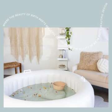 Earthside Birth Pools Placenta Bowl - Natural Birth Keepsake