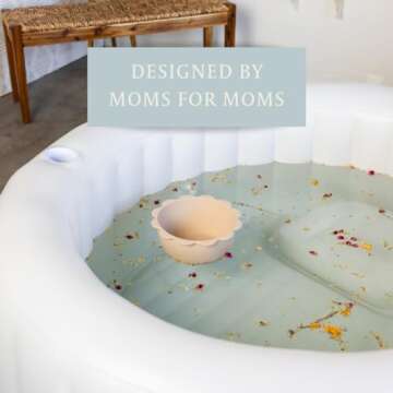 Earthside Birth Pools Placenta Bowl - Natural Birth Keepsake