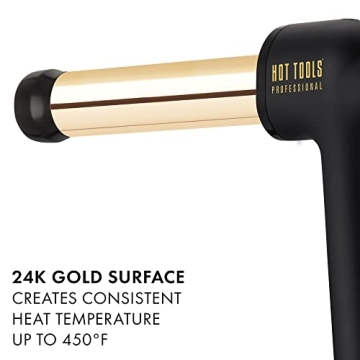 Hot Tools Pro Artist 24K Gold Curlbar for Defined Curls