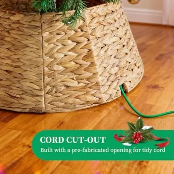 Sweetcrispy 36inch Christmas Tree Collar for 9ft Trees