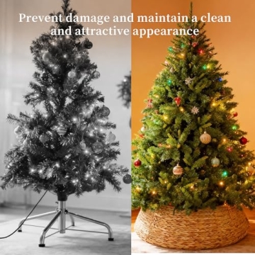 Sweetcrispy 36inch Christmas Tree Collar for 9ft Trees