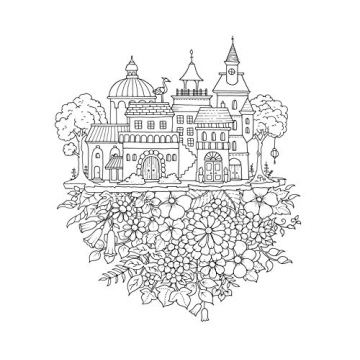 Worlds of Wonder Johanna Basford Coloring Book