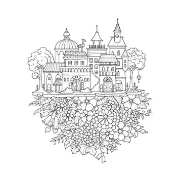 Worlds of Wonder Johanna Basford Coloring Book