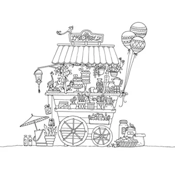 Worlds of Wonder Johanna Basford Coloring Book