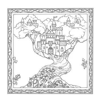 Worlds of Wonder Johanna Basford Coloring Book