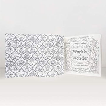Worlds of Wonder Johanna Basford Coloring Book