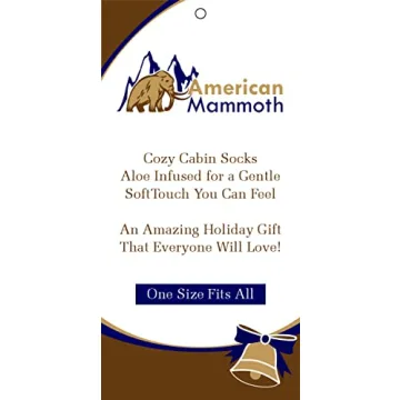 Cozy Cabin Socks for Women - Aloe Infused Warmth