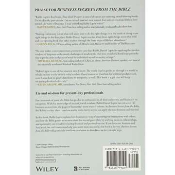 Business Secrets from the Bible: Spiritual Success Strategies for Financial Abundance