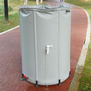 LUKAR 100 Gallon Collapsible Rain Water Barrel - Eco-Friendly Solution
