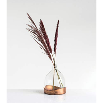 Creative Co-Op Decorative Glass Cloche with Tray