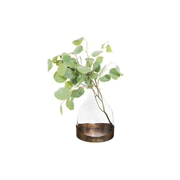 Creative Co-Op Decorative Glass Cloche with Tray