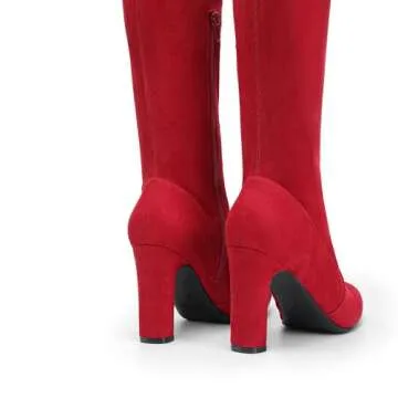 DREAM PAIRS Stylish Over The Knee Boots for Women
