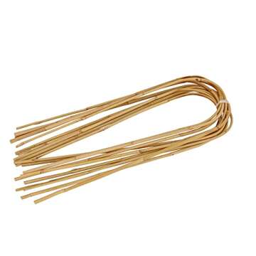10 Pack, Handmade 24 in. Bamboo U Trellis Hoop Stakes for Garden, 2ft Bamboo U Shaped Trellis for Potted Plants Climbing