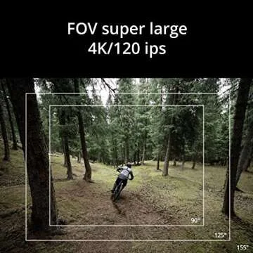 DJI Osmo Action 3 Biking Combo - 4K Action Camera for Cycling, Chest Strap Mount and a Handlebar Mount Included, 4K/120fps & Super-Wide FOV, HorizonSteady, 150 Mins, Quick-Release Vertical Mount