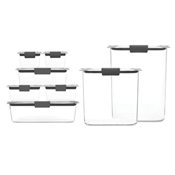 Rubbermaid Brilliance Airtight Food Storage Containers Set