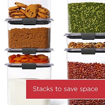 Rubbermaid Brilliance Airtight Food Storage Containers Set