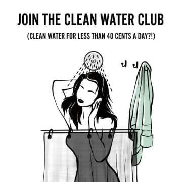 THE JOLIE REPLACEMENT FILTER FOR THE JOLIE FILTERED SHOWERHEAD- High Pressure Showerhead filter, Clinically Tested, Shower Filter Replacement For Healthier Hair & Skin