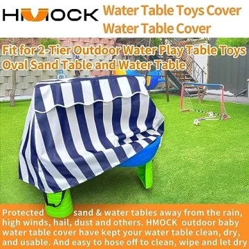 HMOCK Waterproof Kids Water Table Cover for Outdoor Fun
